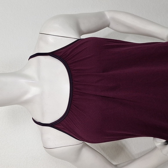 Lululemon Athleisure Workout Yoga Gym Built-In Bra Racerback Tank Top Size 6 - Picture 2 of 11